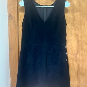 Very J Black Sleeveless Sheath Mini Dress